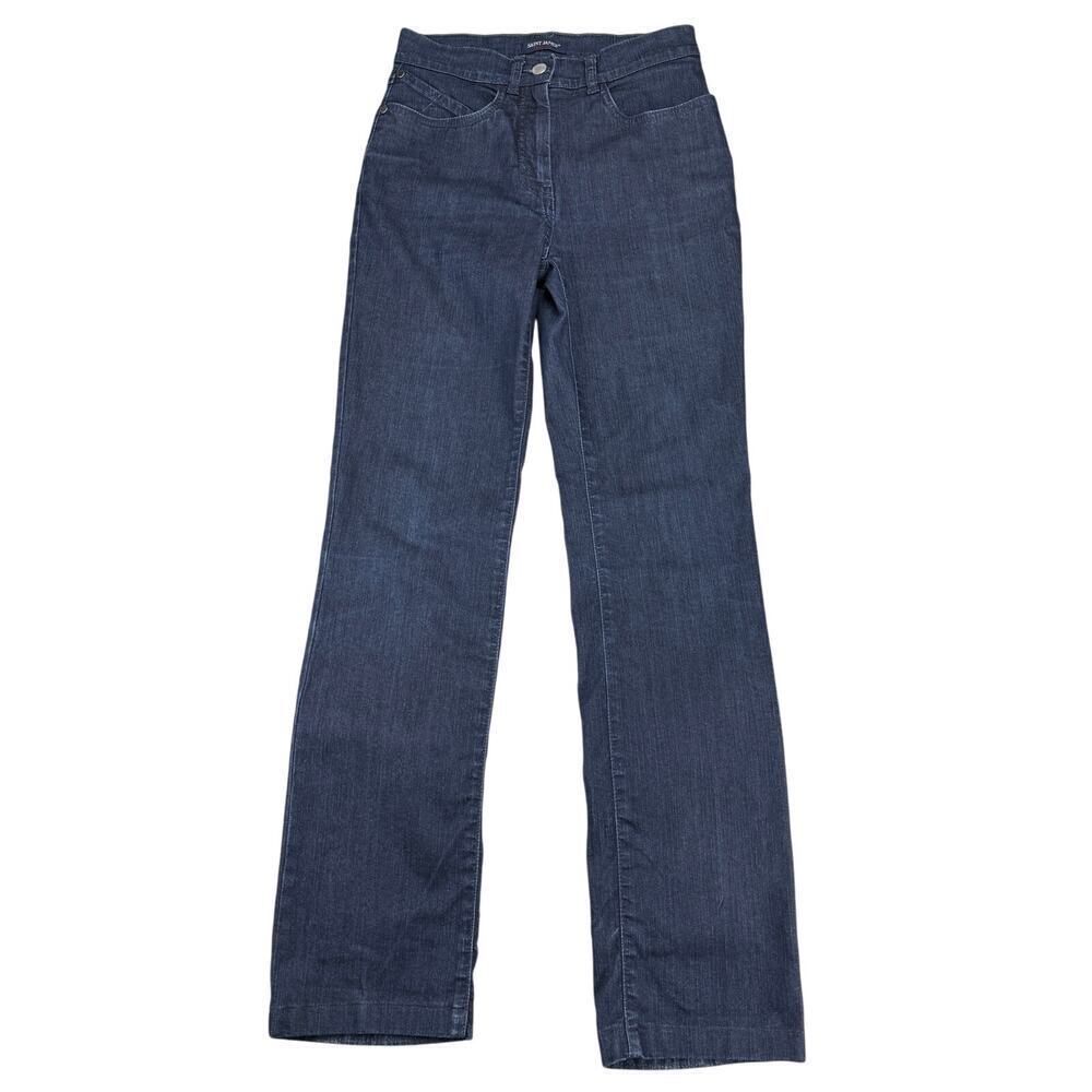 SAINT JAMES 1990 Angelina Slim Straight Womens Jean Sz 4 Blue